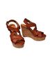 Mossimo Supply Co. Brown Wedges Size 6 1/2 - photo 1