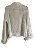 Maeve White Green Pullover Sweater Size S - photo 2