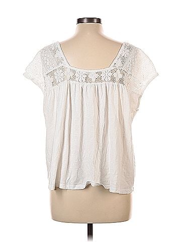 Lucky Brand Lucky Brand Short Sleeve Blouse (view 2)