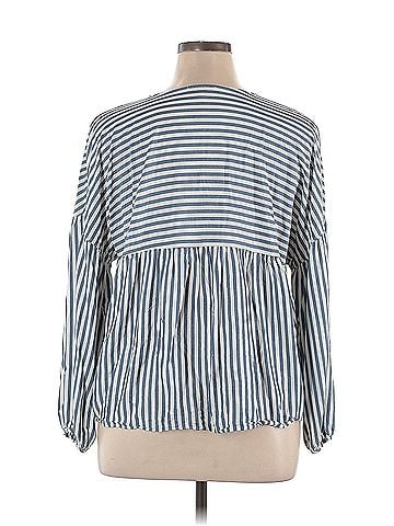 Madewell Madewell 3/4 Sleeve Blouse (view 2)