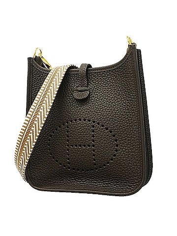 Hermès Hermes Shoulder Bag Evelyne TPM Taurillon Clemence Ebene W Stamp Women's OP023117 (view 1)