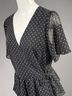 Madewell Polka Dots Black Short Sleeve Blouse Size S - photo 8