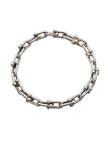 Tiffany & Co. Tiffany &amp; Co. Hardware Small Link Bracelet, Sterling Silver 925, Women's (view 1)