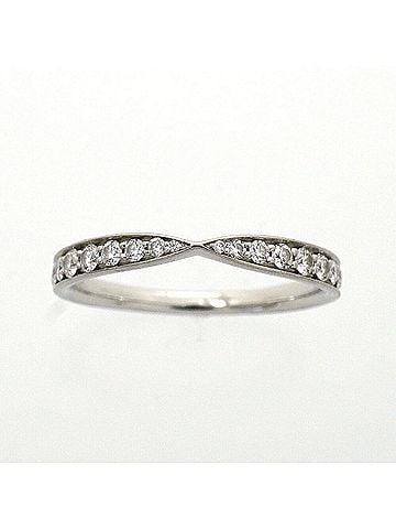 Tiffany & Co. Tiffany &amp; Co. Harmony Ring, Pt950 Platinum, Diamond, Women's (view 2)
