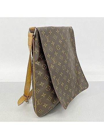 Louis Vuitton Louis Vuitton Monogram Musette Shoulder Bag M51256 Brown Women's (view 2)