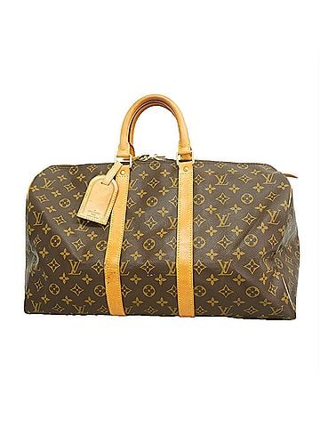 Louis Vuitton Louis Vuitton Bags - Boston Monogram Keepall 45 M41428 Brown Men's &amp; Women's (view 1)