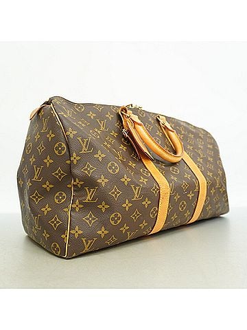 Louis Vuitton Louis Vuitton Bags - Boston Monogram Keepall 45 M41428 Brown Men's &amp; Women's (view 2)