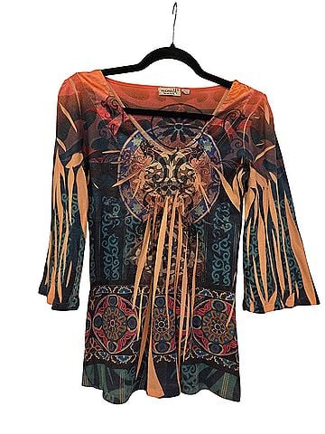 One World Long Sleeve Blouse (view 1)