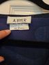 A. Byer Print Multi Color Short Sleeve Blouse Size L - photo 3