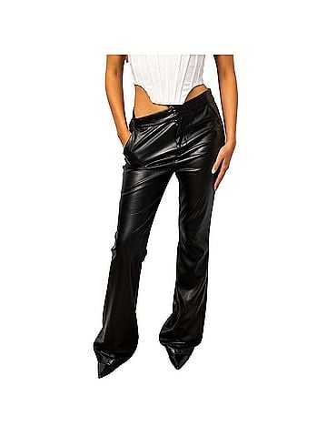 Good American Good Icon Better Than Faux Leather Pants (view 1)
