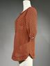 41Hawthorn Print Orange Blouse Size S - photo 7