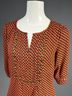 41Hawthorn Print Orange Blouse Size S - photo 4