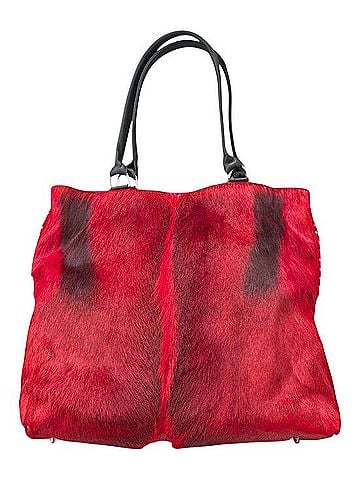 King Ranch Red-Dyed Springbok Tote Tote (view 1)