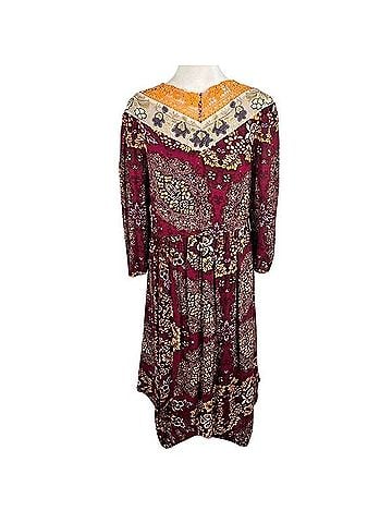 Maeve Boho Autumn Midi Dress Casual Dress (view 2)