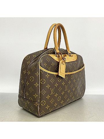 Louis Vuitton Louis Vuitton Monogram Deauville Handbag M47270 Brown Women's P3526692 (view 2)