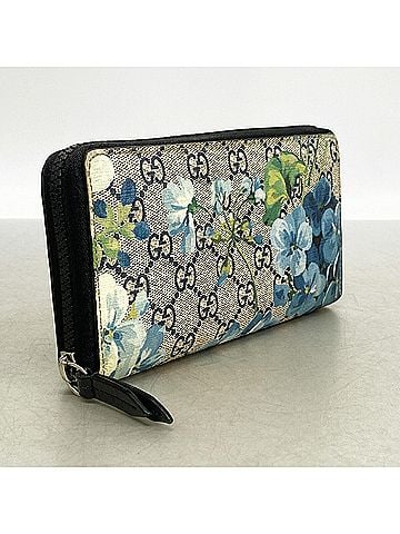 Gucci Gucci GG Blooms Long Wallet 546355 Blue Women's P3493244 (view 2)