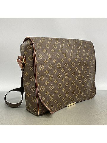 Louis Vuitton Louis Vuitton Monogram Abbesses Shoulder Bag M45257 Brown Men's P3489140 (view 2)
