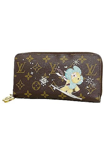 Louis Vuitton Louis Vuitton Monogram Zippy Wallet Vivienne M12223 Azur Frost Women's Long P3484289 (view 1)