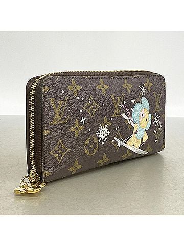 Louis Vuitton Louis Vuitton Monogram Zippy Wallet Vivienne M12223 Azur Frost Women's Long P3484289 (view 2)