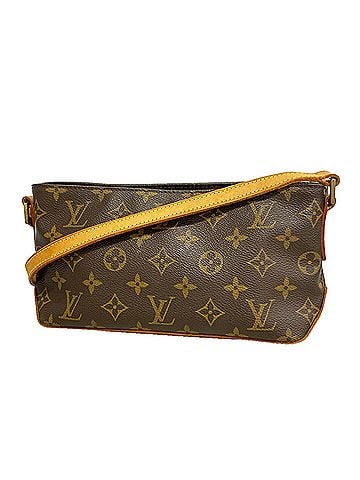 Louis Vuitton Louis Vuitton Monogram Trotteur Shoulder Bag M51240 Brown Women's P3480359 (view 1)