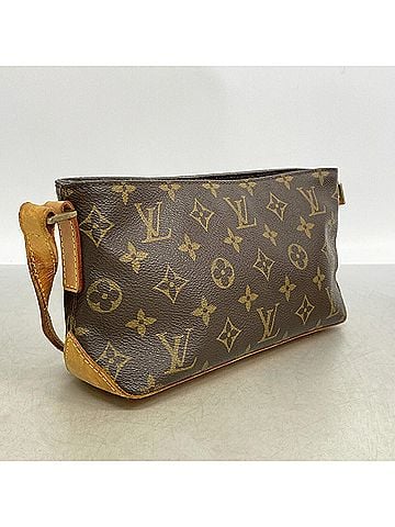 Louis Vuitton Louis Vuitton Monogram Trotteur Shoulder Bag M51240 Brown Women's P3480359 (view 2)