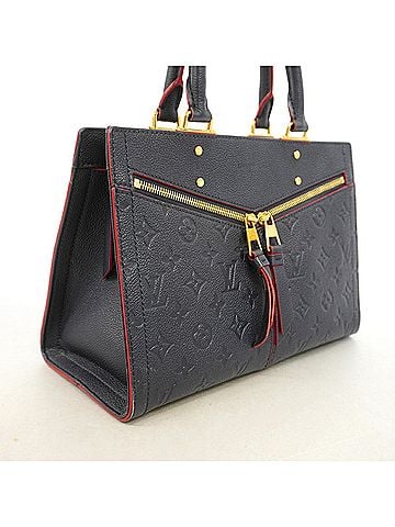Louis Vuitton Louis Vuitton Monogram Empreinte Three PM Handbag M54195 Marine Rouge 2-way bag for women P3461214 (view 2)