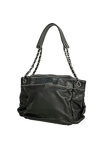 Chanel Chanel Shoulder Bag, Chain Strap, Lambskin, Black, Women's, P3443080 (view 1)