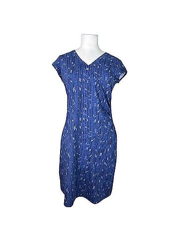Athleta Nectar Faux Wrap Pullover Dress Casual Dress (view 1)