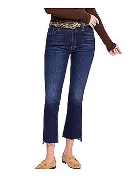 Mother Insider Crop Step Fray Jeans (view 1)