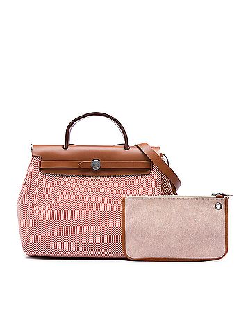 Hermès Toile Criss Viking Vache Hunter Herbag Zip 31 (view 2)