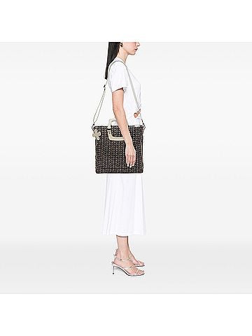 Chanel CC Canvas Clover Vertical Tote (view 2)