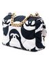 Chanel 100% Silk White Medium Printed Silk 19 Flap One size - photo 3