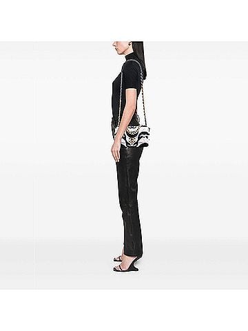 Chanel Medium Printed Silk 19 Flap (view 2)