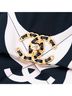 Chanel 100% Silk White Medium Printed Silk 19 Flap One size - photo 7