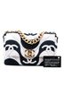 Chanel 100% Silk White Medium Printed Silk 19 Flap One size - photo 8