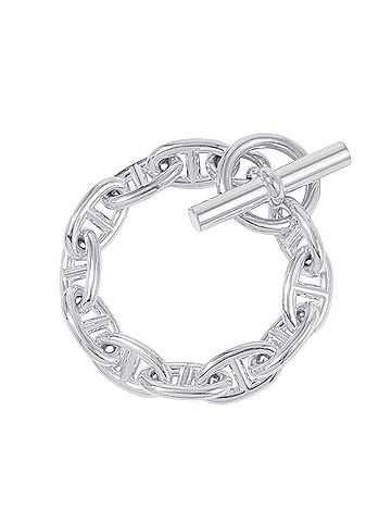 Hermès Hermes Chaine d'Ancre GM Bracelet, 11 links, SV925 Silver. (HERMES d'Ancre) (view 1)