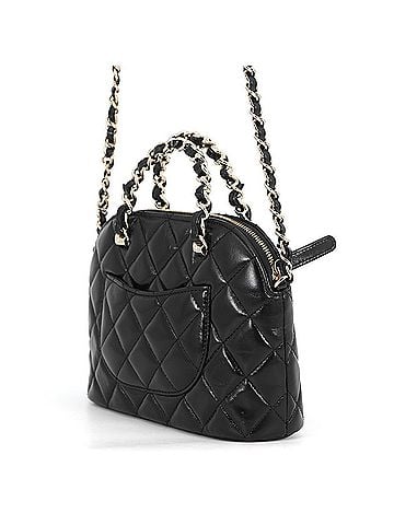 Chanel Chanel Chain Shoulder Bag Matelassé Handbag Shiny Lambskin AS5130 CHANEL 2-way Black (view 2)