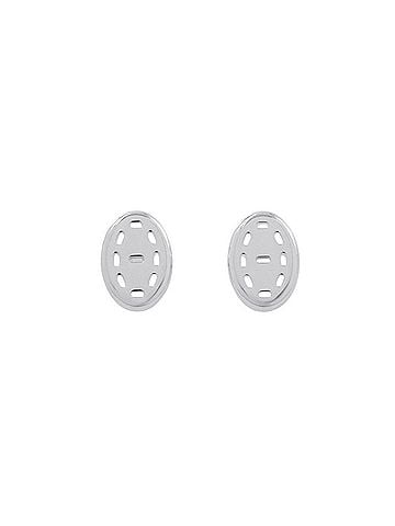 Hermès Hermes Earrings Point Sellier SV925 Silver HERMES (view 1)