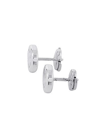 Hermès Hermes Earrings Point Sellier SV925 Silver HERMES (view 2)