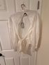 ALLSAINTS 100% Viscose 4% Polyamide 100% Polyester White Bodysuit Size 10 - photo 5