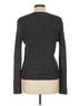 Tory Burch Metallic Gray Tory Burch Wool Pullover Sweater Size L - photo 2