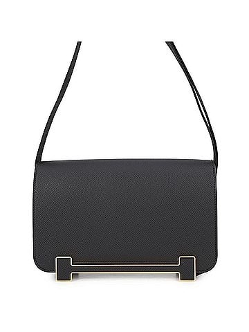 Hermès Hermes Shoulder Bag Geta Black Epsom Leather G Stamp HERMES Handbag (view 1)