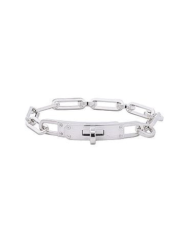 Hermès Hermes Kelly Chaine d'Ancre Bracelet, Chain, SV925 Silver, Size 15. (view 1)