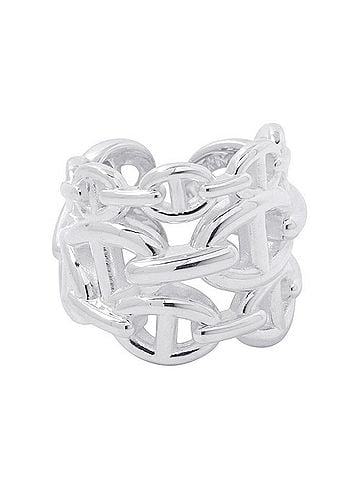 Hermès Hermes Ring Chaine d'Ancre Enchainee GM SV925 Silver HERMES (view 1)
