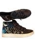 Steve Madden Stars Black Blue Red White Sneakers Size 7 - photo 2