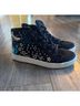 Steve Madden Stars Black Blue Red White Sneakers Size 7 - photo 3