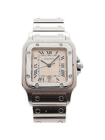 Cartier Cartier Santos Galbee LM W20018D6 Ivory Dial Men's Watch (view 1)