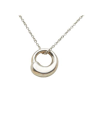 Tiffany & Co. Tiffany &amp; Co. Eternal Circle Necklace, SV925 Silver, Women's. (view 2)