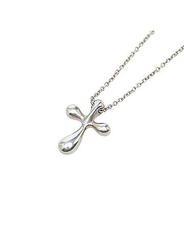 Tiffany & Co. Tiffany &amp; Co. Small Cross Necklace, SV925 Silver, Women's. (view 1)