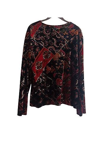 White Stag Velvet Top Long Sleeve T-Shirt (view 2)
